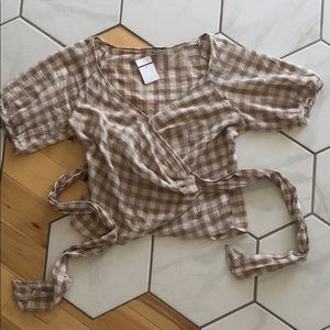 Madewell Wrap shirt